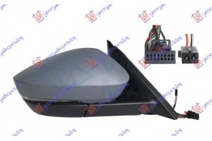 Καθρεφτης ΗΛΕΚΤ. ΘΕΡΜΑΙΝ. ΗΛ.ΑΝΑΚΛ. ΒΑΦΟΜ. (ΜΕ Καλωδιο ΑΥΤ.ΣΚΙΑΣΗ) (ΜΕ Φλας & Side ASSIST) (10+2pin) (Α ΠΟΙΟΤΗΤΑ) (CONVEX GLASS) Δεξια Skoda Kodiaq 16-21 - 753007551