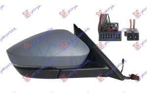 Καθρεφτης ΗΛΕΚΤ. ΘΕΡΜΑΙΝ. ΗΛ.ΑΝΑΚΛ. ΒΑΦΟΜ. Με Μνημη (ΜΕ Καλωδιο ΑΥΤ.ΣΚΙΑΣΗ) Με Φλας & Φως ΑΣΦ. & Side ASSIST) (15+2pin) (Α Ποιοτ Δεξια Skoda Kodiaq 16-21 - 753007561