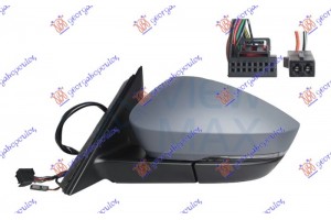 Καθρεφτης ΗΛΕΚΤ. ΘΕΡΜΑΙΝ. ΗΛ.ΑΝΑΚΛ. ΒΑΦΟΜ. Με Μνημη (ΜΕ Καλωδιο ΑΥΤ.ΣΚΙΑΣΗ) (ΜΕ Φλας & Φως ΑΣΦ. & Side ASSIST) (15+2pin) (Α Ποιο Αριστερα Skoda Kodiaq 16-21 - 753007562