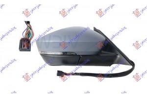 Καθρεφτης ΗΛΕΚΤ. ΘΕΡΜΑΙΝ. ΗΛ.ΑΝΑΚΛ. ΒΑΦΟΜ. (ΜΕ Φλας & Φως ΑΣΦ.) (9pin) (Α ΠΟΙΟΤΗΤΑ) (CONVEX GLASS) Δεξια Skoda Kodiaq 16-21 - 753007571