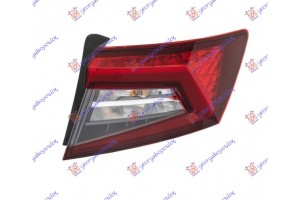 Φανος Πισω Εξω Led (E) (HELLA) Δεξια Skoda Karoq 17-21 - 754005821