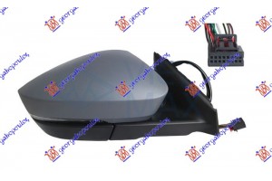 Καθρεφτης ΗΛΕΚΤ. ΘΕΡΜΑΙΝ. ΗΛ.ΑΝΑΚΛ. ΒΑΦΟΜ. Με ΑΥΤ.ΣΚΙΑΣΗ (ΜΕ Φλας & Φως ΑΣΦ.) (11pin) (Α ΠΟΙΟΤΗΤΑ) (CONVEX Glas Δεξια Skoda Karoq 17-21 - 754007531