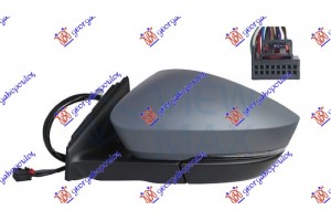 Καθρεφτης ΗΛΕΚΤ. ΘΕΡΜΑΙΝ. ΗΛ.ΑΝΑΚΛ. ΒΑΦΟΜ. Με Μνημη & Με ΑΥΤ.ΣΚΙΑΣΗ (ΜΕ Φλας & Φως ΑΣΦ.) (15pin) (Α ΠΟΙΟΤΗΤΑ) (CONVEX Glas Αριστερα Skoda Karoq 17-21 - 754007542