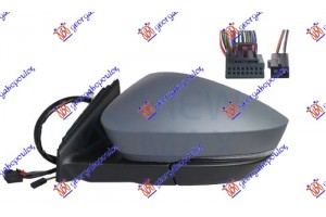 Καθρεφτης ΗΛΕΚΤ. ΘΕΡΜΑΙΝ. ΗΛ.ΑΝΑΚΛ. ΒΑΦΟΜ. Με Μνημη & Με ΑΥΤ.ΣΚΙΑΣΗ (ΜΕ Φλας & Φως ΑΣΦ.& BLIS) (15+2pin) (Α ΠΟΙΟΤΗΤΑ) (CONVEX Gl Αριστερα Skoda Karoq 17-21 - 754007562