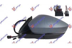 Καθρεφτης ΗΛΕΚΤ. ΘΕΡΜΑΙΝ. ΗΛ.ΑΝΑΚΛ. ΒΑΦΟΜ. Με Μνημη & Με ΑΥΤ.ΣΚΙΑΣΗ (ΜΕ Φλας & Φως ΑΣΦΑΛ. & Side ASSIST) (15+2pin) (Α ΠΟΙΟΤΗΤΑ) Αριστερα Skoda Karoq 17-21 - 754007592