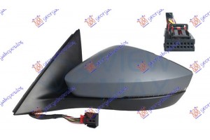 Καθρεφτης Ηλεκτρικος ΘΕΡΜΑΙΝ. ΗΛ. ΑΝΑΚΛ. ΒΑΦΟΜ. Με Φλας (Α ΠΟΙΟΤΗΤΑ) (CONVEX GLASS) Αριστερα Skoda Scala 19- - 755007502