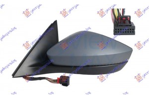 Καθρεφτης Ηλεκτρικος ΘΕΡΜΑΙΝ. ΗΛ. ΑΝΑΚΛ. ΒΑΦΟΜ. Με Φλας & Side ASSIST(CONVEX GLASS) Αριστερα Skoda Scala 19- - 755007582