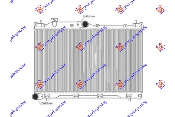 Ψυγειο Νερου 2.5 Βενζινη Μηχανικο (686x390) Koyo Subaru Forester 19-22 - 770406305