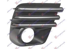 Διχτυ Προφυλακτηρα Εμπρος Με Διακοσμητικα Γκρι Δεξια Subaru Forester 22- - 770604821