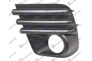 Διχτυ Προφυλακτηρα Εμπρος Με Διακοσμητικα Γκρι Αριστερα Subaru Forester 22- - 770604822