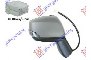 Καθρεφτης ΗΛΕΚ. ΘΕΡΜ. ΒΑΦ. (Μ/ΦΛΑΣ) Δεξια Subaru Impreza 12-17 - 772907481