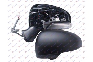 Καθρεφτης ΗΛ. ΘΕΡ. ΒΑΦΟΜ. ΗΛ.ΑΝ. Με Φλας (Α ΠΟΙΟΤΗΤΑ) (ASPHERICAL GLASS) Αριστερα Toyota Prius 12-16 - 820107502