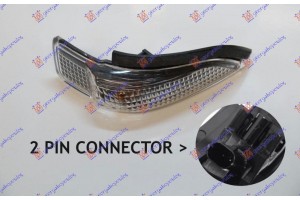 Φλας Πλαινο Καθρεφτη (ΙΑΠΩΝΙΑΣ) (ΕΝΣΩΜΑΤΩΜΕΝΟ ΝΤΟΥΙ) Δεξια Toyota Yaris 14-17 - 821105491