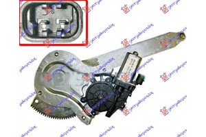 Γρυλλος ΠΑΡΑΘ. Πισω Ηλεκτρικος (Α ΠΟΙΟΤΗΤΑ) Δεξια Toyota Yaris 14-17 - 821107081