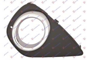 Διχτυ Προφυλακτηρα Εμπρος Ακραιο (ΜΕ Τρυπα ΠΡΟΒΟΛΕΑ) Χρωμιο Δεξια Toyota Yaris 14-17 - 821104811