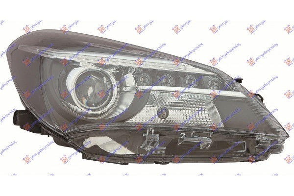 Φανος Εμπρος ΗΛΕΚΤ. (HIR2) Με Φως Ημερας Led (Ε) (DEPO) Δεξια Toyota Yaris 14-17 - 821105146