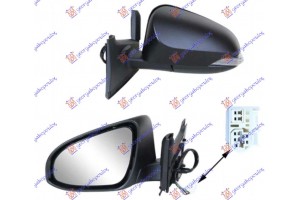 Καθρεφτης ΗΛΕΚΤ. ΘΕΡΜ. ΗΛ. ΑΝΑΔ. ΒΑΦ. (ΜΕ ΦΛΑΣ) (CONVEX GLASS) Αριστερα Toyota Yaris 17-20 - 821207582