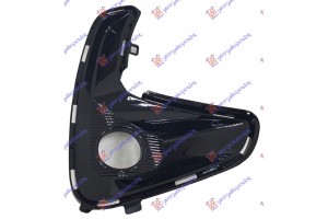 Διχτυ Προφυλακτηρα Εμπρος Ακραιο Μαυρο Γυαλιστερο (ΜΕ Τρυπα ΠΡΟΒΟΛΕΑ) Δεξια Toyota Yaris 20- - 821304811