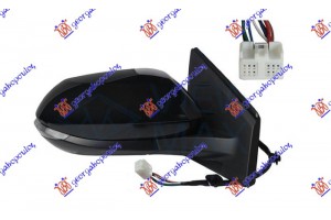 Καθρεφτης ΗΛΕΚΤ. ΘΕΡΜΑΙΝ. ΗΛ.ΑΝΑΚΛ. ΒΑΦΟΜ. (ΜΕ ΦΛΑΣ) (8pin) (Α ΠΟΙΟΤΗΤΑ) (CONVEX GLASS) Δεξια Mazda 2 Hybrid 22- - 506207571