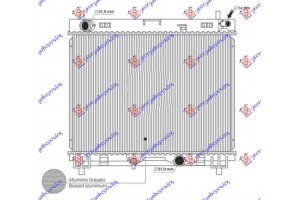 Ψυγειο Νερου 1.4 D4D Πετρελαιο Μηχανικο (350x475) (KOYO) Toyota Urban Cruiser 09-14 - 824006300