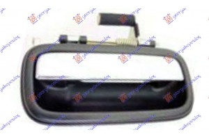 Χερουλι Πορτας Πισω Εξω ΧΡΩΜΙΟ/ΜΑΥΡΟ Αριστερα Toyota Land Cruiser Prado 90 (J9) 96-99 - 824807852