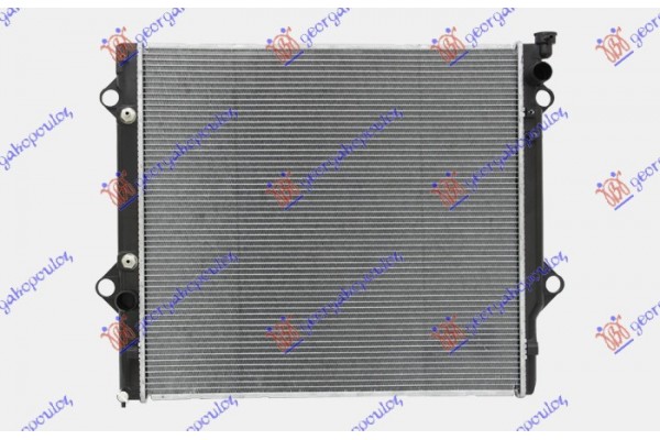 Ψυγειο 4.0 I V6 +/- A/C ΜΗΧ/ΑΥΤ. (65x59.8x2.6) Toyota Land Cruiser Prado 120 (J12) 02-11 - 825006300