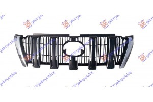 Μασκα ΧΡΩΜΙΟ/ΜΑΥΡΗ Toyota Land Cruiser Prado 150 (J15) 13-17 - 825204540