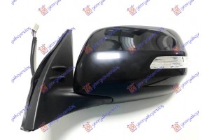 Καθρεφτης ΗΛΕΚΤ. ΘΕΡΜΑΙΝ. ΗΛΕΚΤ. ΑΝΑΚΛ. Μαυρος (ΜΕ ΦΛΑΣ) (CONVEX GLASS) Αριστερα Toyota Land Cruiser Prado 150 (J15) 13-17 - 825207582