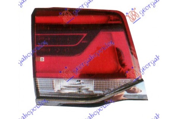 Φανος Πισω Εσω Led Αριστερα Toyota Land Cruiser 200 V8 (J14) 15- - 825305817