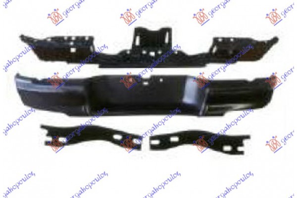 Προφυλακτηρας Πισω Μαυρος Κομπλε Toyota HI-LUX 2WD/4WD 20- - 826303395