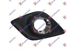 Διχτυ Προφυλακτηρα Εμπρος Ακραιο (ΜΕ Τρυπα ΠΡΟΒΟΛΕΑ) (ΜΕ Χρωμιο ΠΛΑΙΣΙΟ) Μονη Καμπινα Δεξια Toyota HI-LUX 2WD/4WD 20- - 826304813