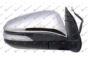 Καθρεφτης ΗΛΕΚΤ. Χρωμιο (ΜΕ ΦΛΑΣ) (CONVEX GLASS) Δεξια Toyota HI-LUX 2WD/4WD 20- - 826307403