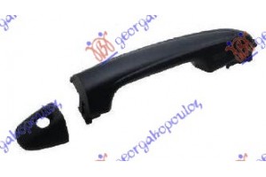 Χερουλι Πορτας Εμπρος Εξω Μαυρο Αριστερα Toyota HI-LUX 2WD/4WD 15-20 - 826207844