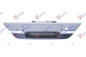 Χερουλι Πορτας Καροτσας Χρωμιο Με ΤΡ. Για Καμερα & ΤΡ. Για Κλειδι Toyota HI-LUX 2WD/4WD 15-20 - 826207890