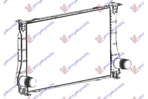 Ψυγειο Intercooler 1.6 D4D Πετρελαιο (690x390x27) Toyota Avensis (T27) 15- - 822206220