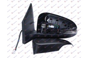 Καθρεφτης ΗΛ. ΘΕΡΜ. ΗΛ.ΑΝΑΔ. ΒΑΦ.ΜΕ Φλας (CONVEX GLASS) Αριστερα Toyota Auris 15-19 - 830207502