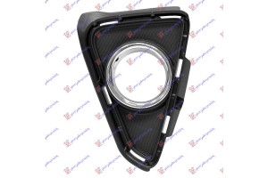 Διχτυ Προφυλακτηρα Εμπρος (ΜΕ Τρυπα ΠΡΟΒΟΛΕΑ) & Χρωμιο Πλαισιο Αριστερα Toyota Rav 4 16-19 - 832204802