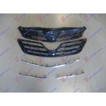Μασκα Μαυρη Με Χρωμια Toyota Corolla (E 15) Sdn 11-13