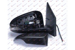 Καθρεφτης ΗΛΕΚΤ. ΒΑΦ. Με Φλας (CONVEX GLASS) Δεξια Toyota Corolla (E 18) Sdn 16-19 - 834207488