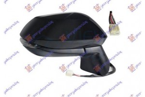 Καθρεφτης ΗΛΕΚT. ΘΕΡΜΑΙΝ. ΒΑΦΟΜ. (Μ/ΦΛΑΣ) (CONVEX GLASS) Δεξια Toyota Corolla (E21) H/B 23- - 834607503