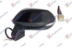 Καθρεφτης ΗΛΕΚT. ΘΕΡΜΑΙΝ. ΒΑΦΟΜ. (Μ/ΦΛΑΣ) (CONVEX GLASS) Αριστερα Toyota Corolla (E21) H/B 23- - 834607504