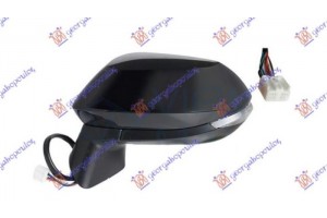 Καθρεφτης ΗΛΕΚT. ΘΕΡΜΑΙΝ. ΗΛ. ΑΝΑΚΛ. ΒΑΦΟΜ. (Μ/ΦΛΑΣ) (CONVEX GLASS) Αριστερα Toyota Corolla (E21) H/B 23- - 834607574