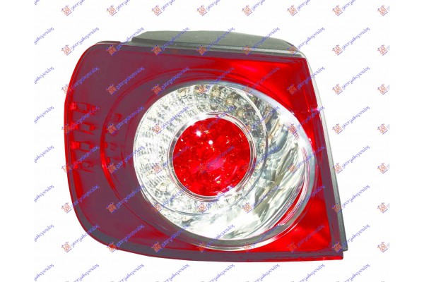 Φανος Πισω Εξω Led (Ε) Αριστερα Vw Golf Plus 09-14 - 875005812