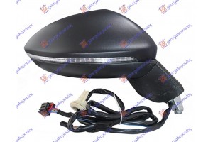 Καθρεφτης ΗΛΕΚΤ. ΘΕΡΜ. ΒΑΦΟΜ. Με Μνημη (ΜΕ ΦΛΑΣ) (12 PIN) (Α ΠΟΙΟΤΗΤΑ) (CONVEX GLASS) Δεξια Vw Golf Sportsvan 14-18 - 875107481