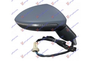 Καθρεφτης ΗΛΕΚΤ. ΘΕΡΜ. ΗΛ.ΑΝΑΚΛ. ΒΑΦΟΜ. Με Μνημη (ΜΕ Φλας & Φως ΑΣΦΑΛ.) (15 PIN) (Α ΠΟΙΟΤΗΤΑ) (CONVEX GLASS) Δεξια Vw Golf Sportsvan 14-18 - 875107581