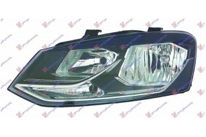 Φανος Εμπρος ΗΛΕΚΤ. (Ε) (TYC) Αριστερα Vw Polo 14-17 - 876205134
