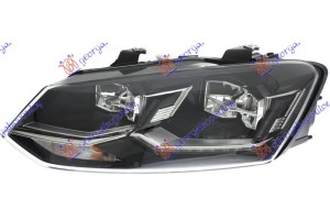 Φανος Εμπρος Full Led (HELLA) Αριστερα Vw Polo 14-17 - 876205162