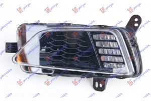 Φανος Ημερας ΕΜΠΡΟΣ/ΠΡΟΒΟΛΕΑΣ Ομιχλης Led Αριστερα Vw Polo 17-21 - 876305302