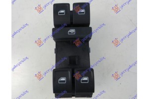 Διακοπτης ΠΑΡΑΘ. ΕΜΠ. (διπλος) (κοκκινο φως) (4pin) Αριστερα Seat Ibiza 17- - 721207172