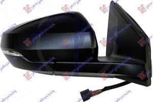 Καθρεφτης ΗΛΕΚΤ. ΘΕΡΜΑΙΝ. Μαυρος (ΜΕ ΦΛΑΣ) (6PIN) (CONVEX GLASS) Δεξια Vw Polo 17-21 - 876307506
